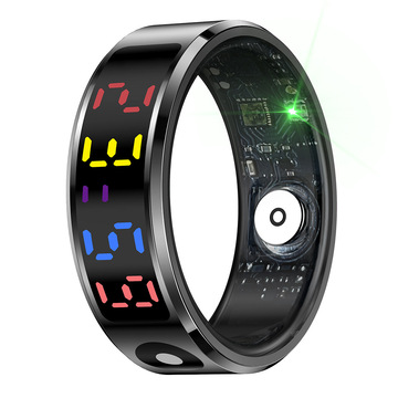 腕上健康新纪元 跨境彩屏R12智能戒指深度测评